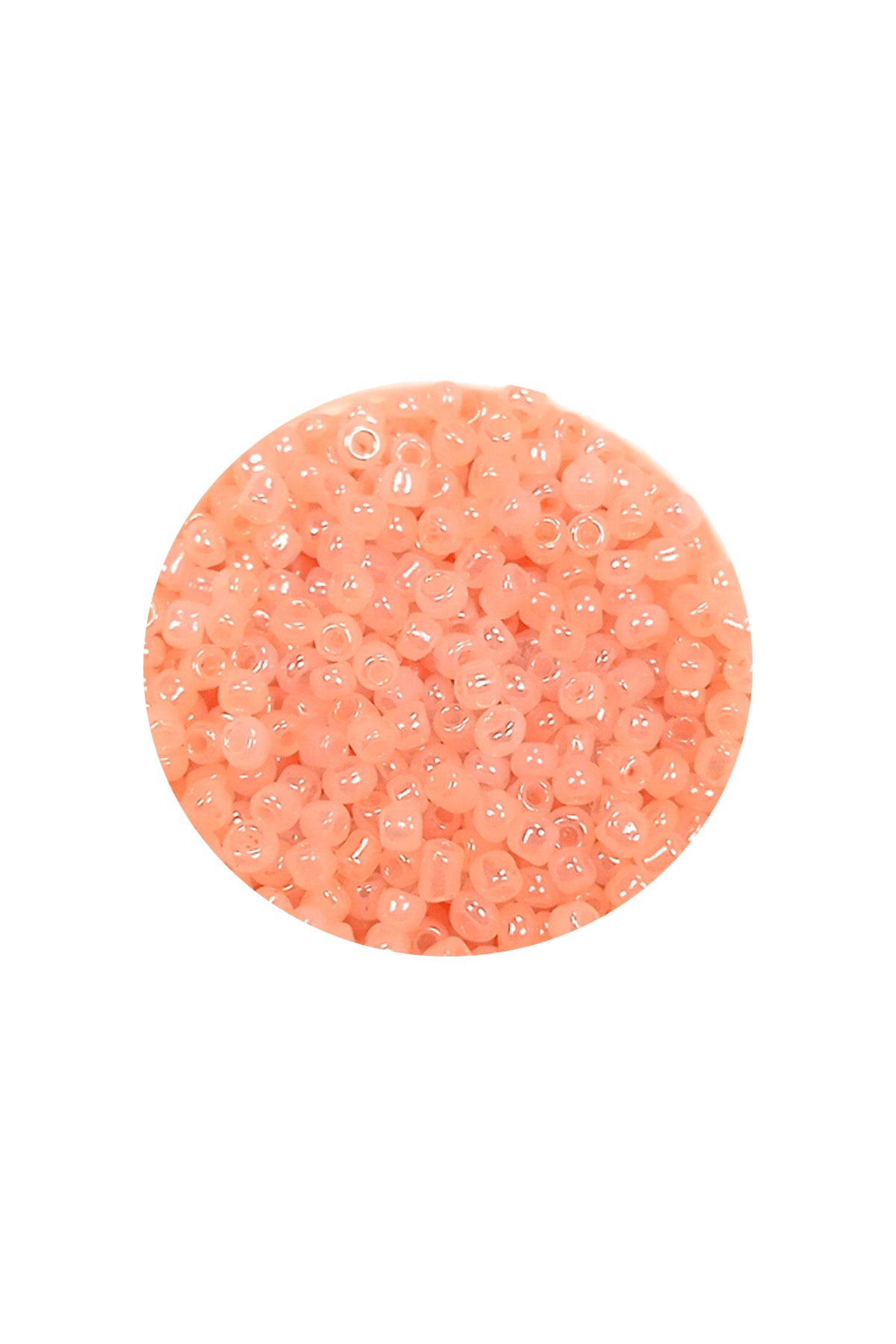 Dökme Cam Kum Boncuk (11/0) 2 mm - 60 Gram -  Pudra - BNC060