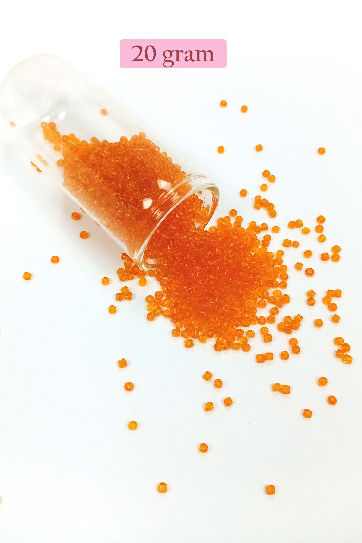 Dökme Cam Kum Boncuk (11/0) 2 mm - 4 Renk - Toplam 80 Gram -  BNC402