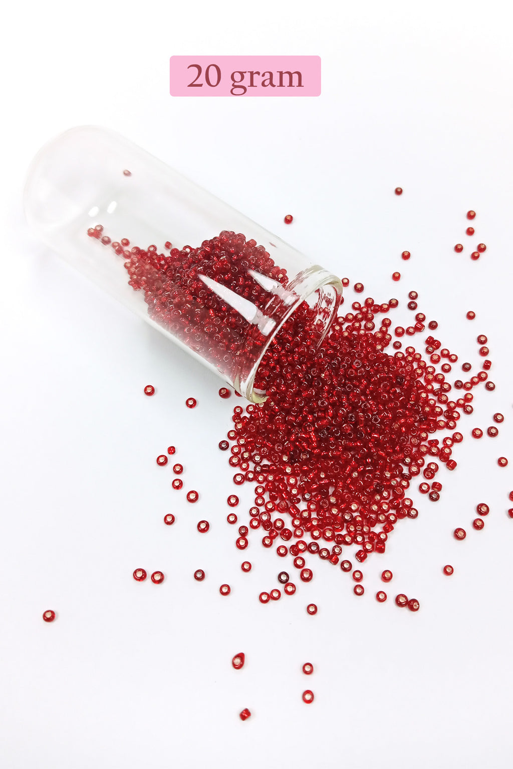 Dökme Cam Kum Boncuk (11/0) 2 mm - 4 Renk - Toplam 80 Gram -  BNC402