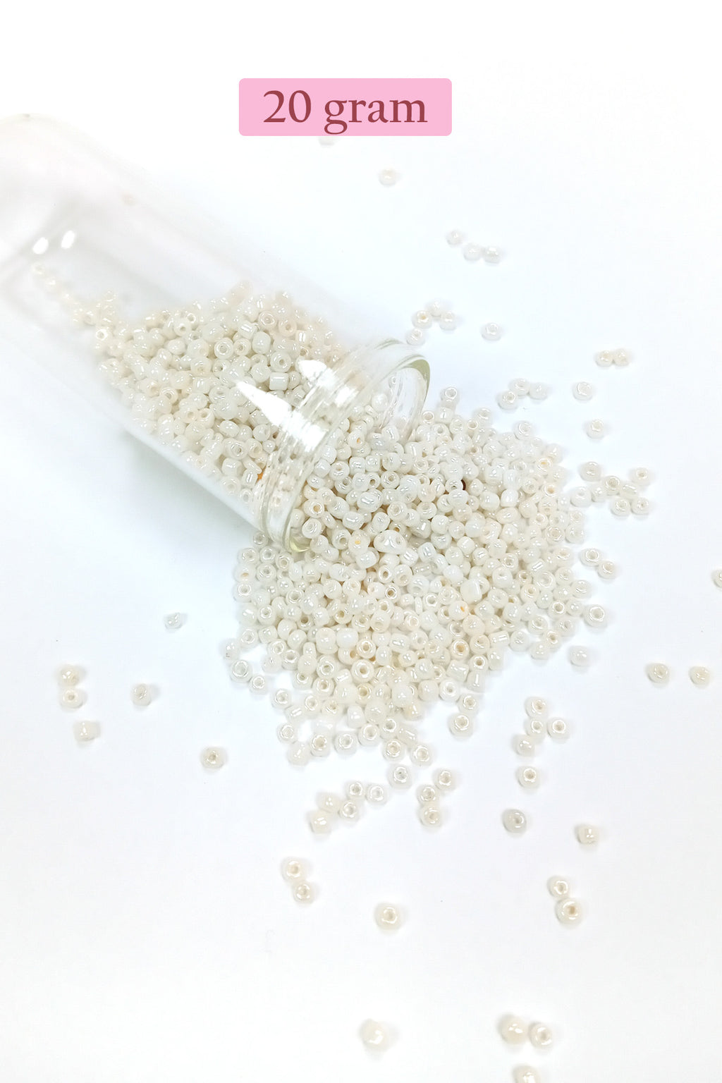 Dökme Cam Kum Boncuk (11/0) 2 mm - 4 Renk - Toplam 80 Gram -  BNC406