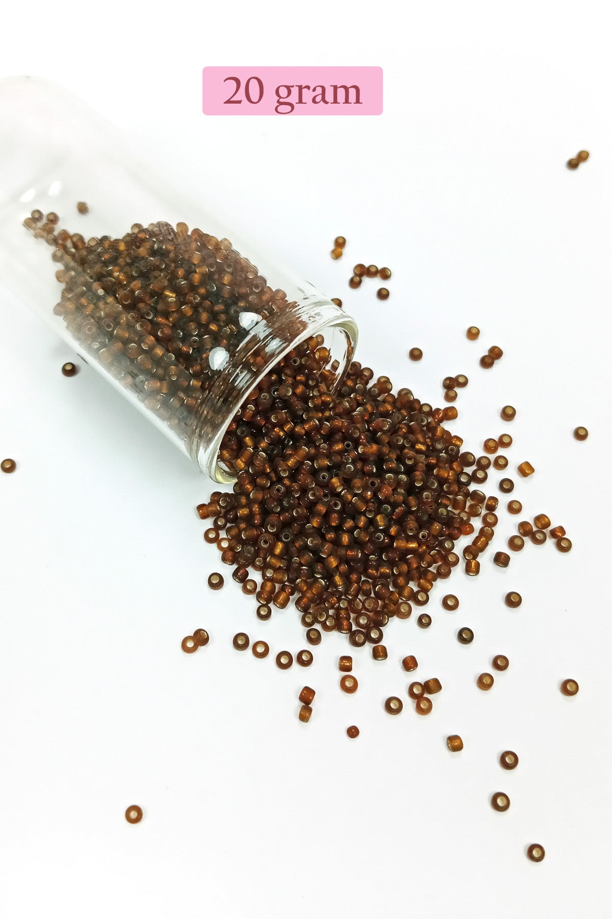 Dökme Cam Kum Boncuk (11/0) 2 mm - 4 Renk - Toplam 80 Gram -  BNC406