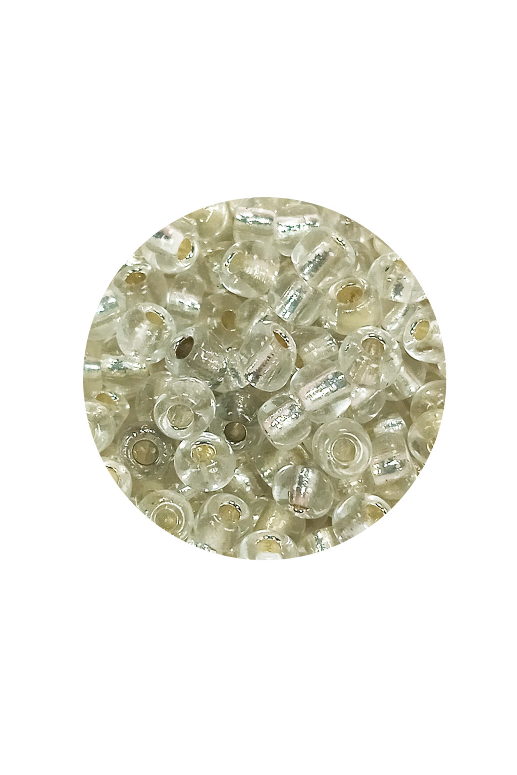 Dökme Cam Kum Boncuk Büyük Boy (6/0) 4 mm - 60 Gram - Şeffaf - BNC122