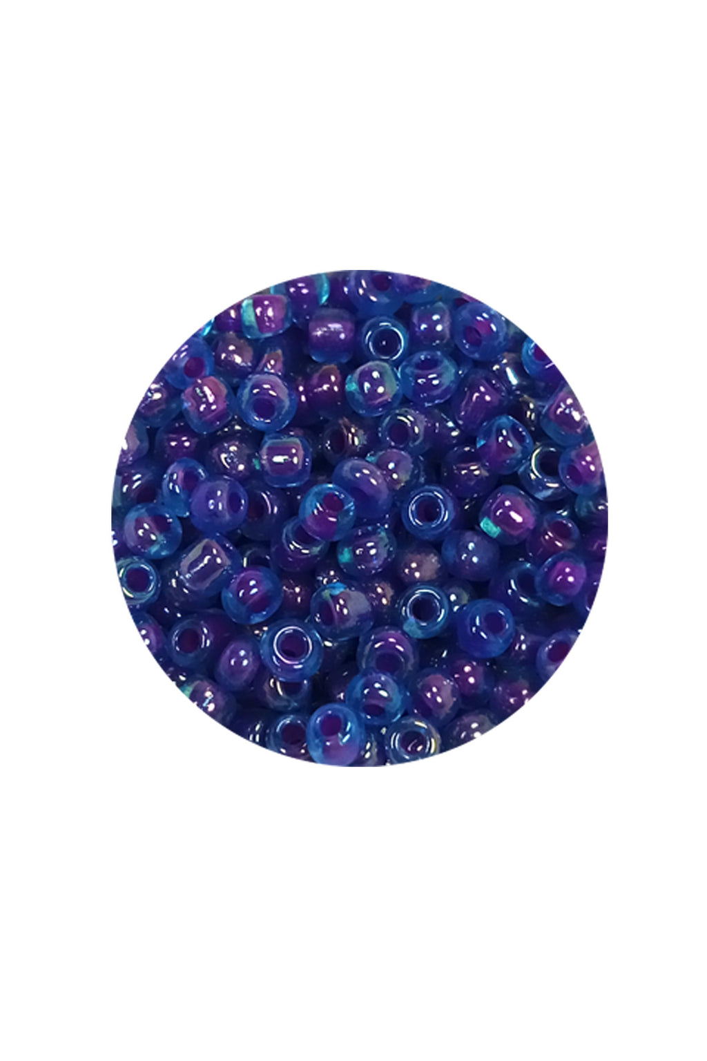 Dökme Cam Kum Boncuk (8/0) 3 mm - 60 Gram - Şeffaf Mavi - BNC190