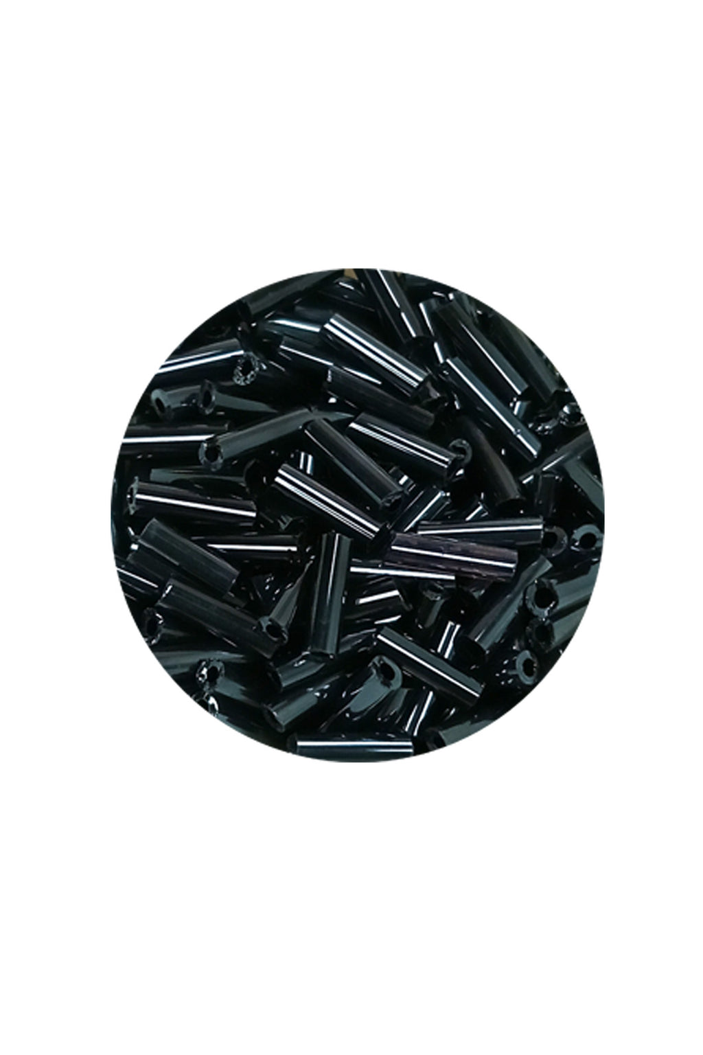 Uzun Boru Kesme Boncuk Çap 2mm Uzunluk 10 mm - 60 Gram - Koyu Yeşil - BNC266