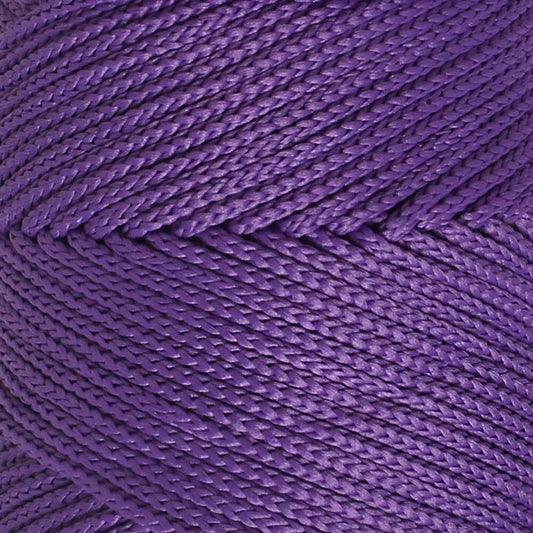 Loren Polyester Soft Macrame Koyu Mor El Örgü İpi - LM025 - 34434 - UcuzaGeliyor