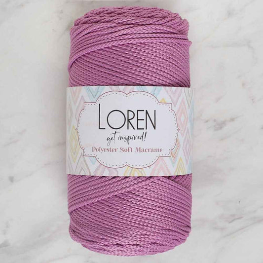 Loren Polyester Soft Macrame Gül Kurusu El Örgü İpi - LM021 - 34450 - UcuzaGeliyor