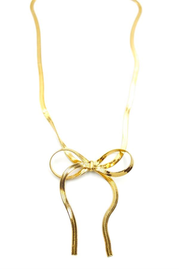 Fiyonk Kolye - Altın