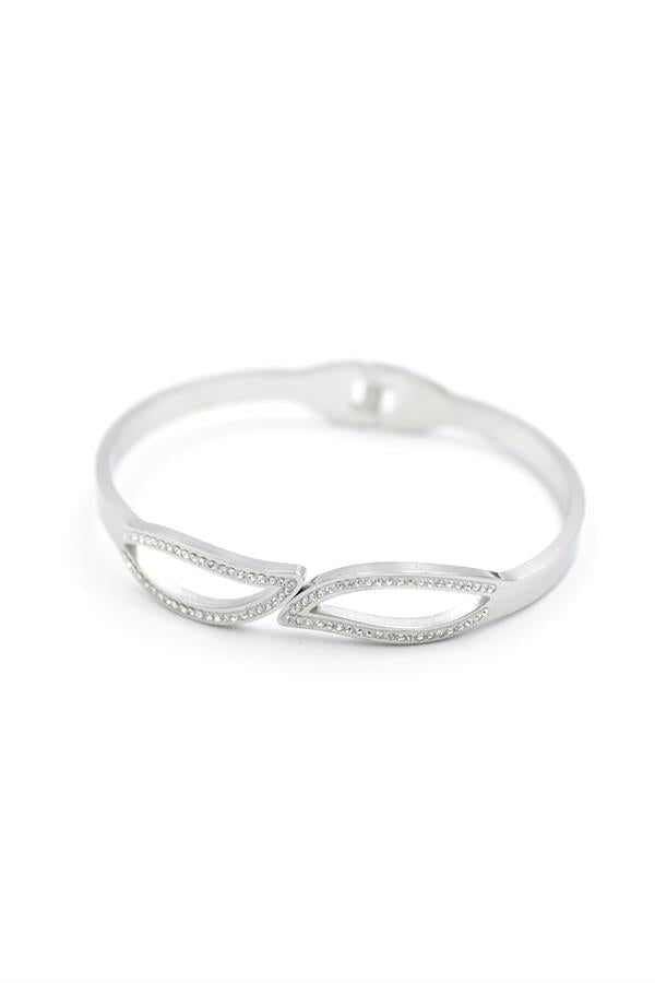 Yaprak Bilezik - Gümüş