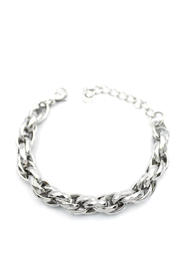 Zincir Bileklik - Gümüş