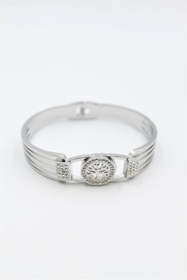 Hayat Ağacı Bileklik - Gümüş