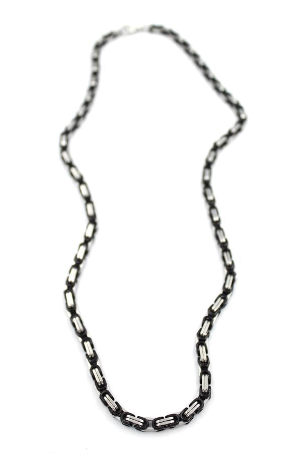 Kral Zincir Kolye - Siyah