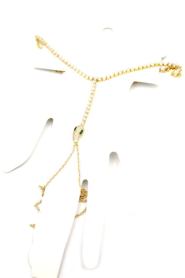 Yılan Ayak Şahmeran - Altın