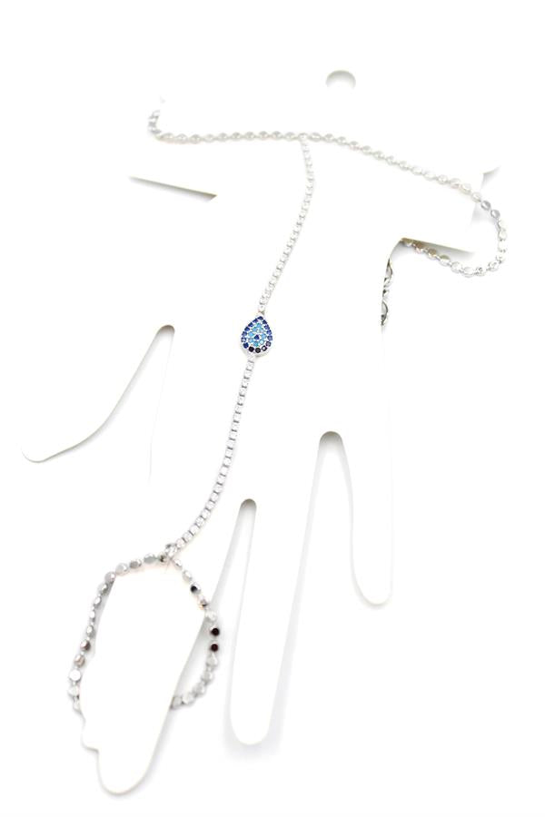 Taşlı Nazar Şahmeran - Gümüş