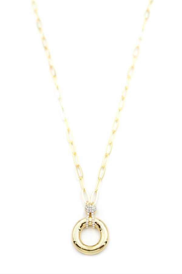 Halka Kolye - Altın