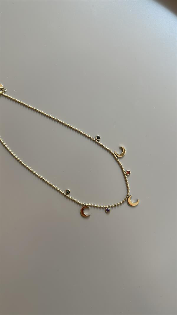 Xuping Zincir Kolye-45cm - 14K Altın