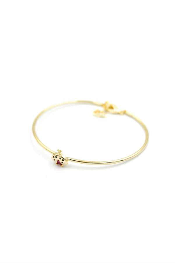 Uğur Böceği Bilezik - Altın