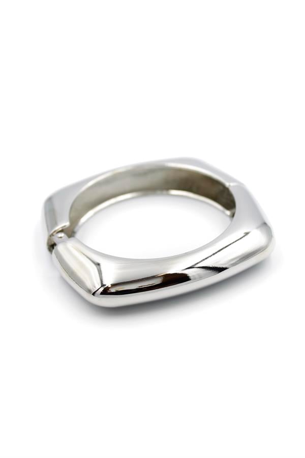 Kelepçe Bilezik - Gümüş