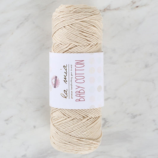 La Mia Baby Cotton Krem El Örgü İpi - L002 - 33636 - UcuzaGeliyor