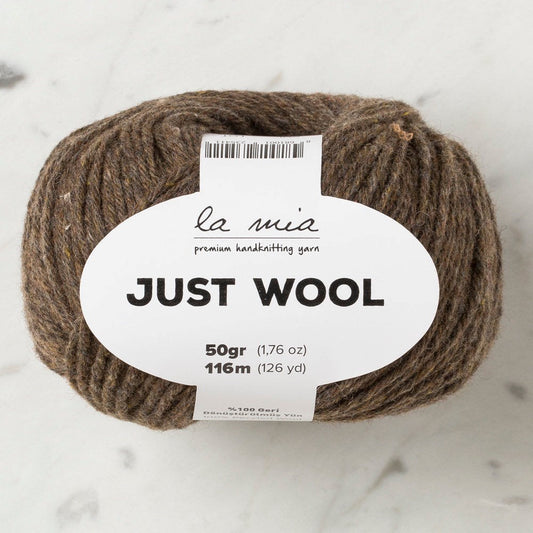 La Mia Just Wool Kahverengi El Örgü İpi - LT013 - 33831 - UcuzaGeliyor