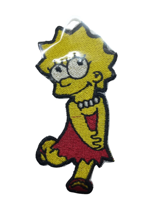 Aplike Ütü İle Yapışan Simpson Lisa Arma 6x2,5 cm - UcuzaGeliyor