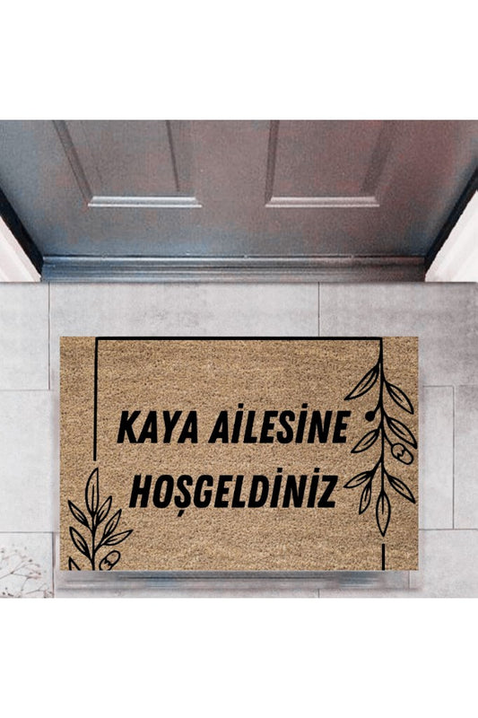 Kapı Önü Paspası Dekoratif Dijital Baskı Kişiye Özel P-2320 - UcuzaGeliyor