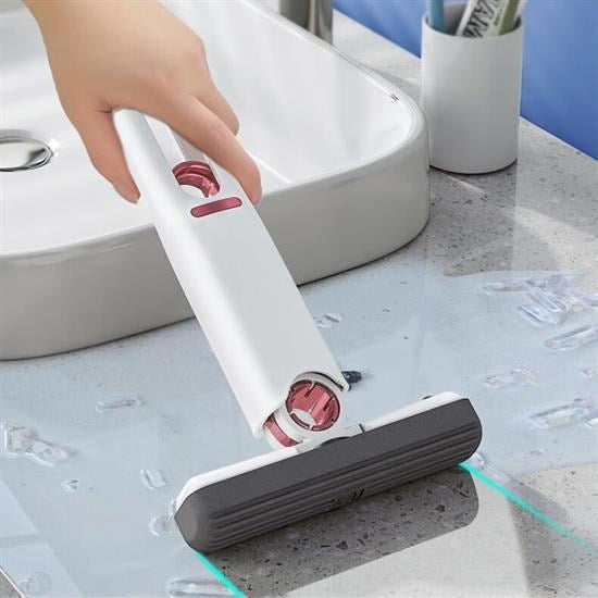 BUFFER® Çok Amaçlı Cam Fayans Mini Temizlik Mopu Fırçası - UcuzaGeliyor