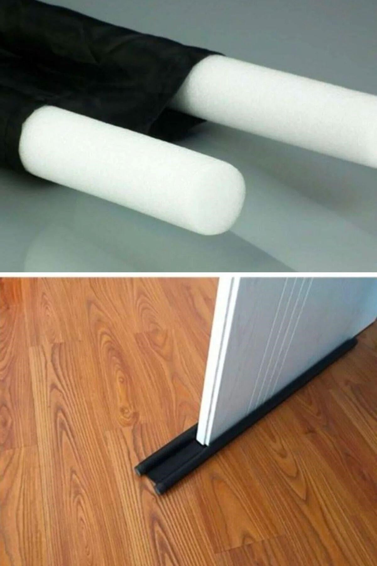 BUFFER® Kapı Altı Rüzgar ve Toz Önleyici Isı Koruyucu İzolatör Boyu Ayarlanabilir Model