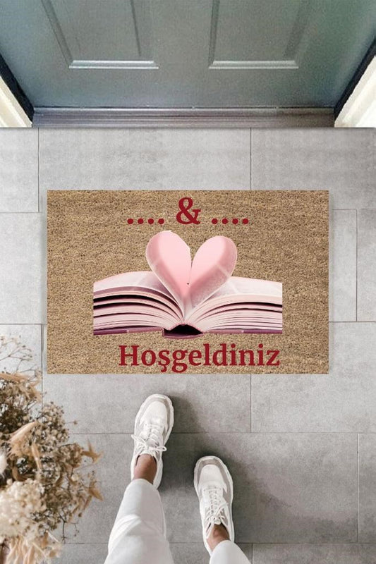 Dijital Baskı Kişiye Özel İç Kapı Dekorasyon Paspas  PS11260 - UcuzaGeliyor