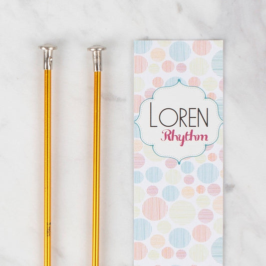 Loren Rythm 3mm Sarı Renkli Metal Örgü Şişi - UcuzaGeliyor