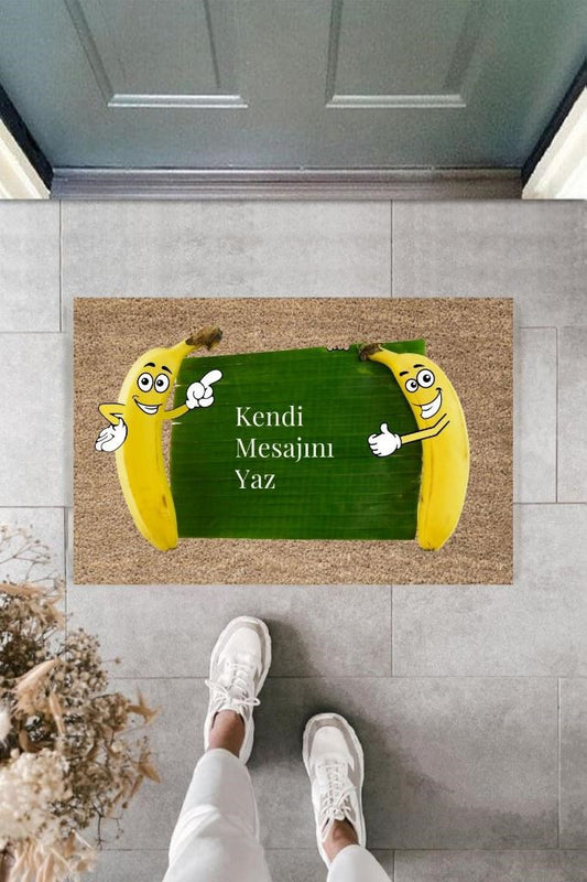 Dijital Baskı Kişiye Özel İç Kapı Dekorasyon Paspas  PS11202 - UcuzaGeliyor