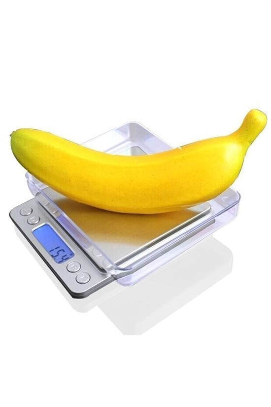 GENEL® Dijital Hassas Mutfak Terazisi Hassas Tartı 2000 Gr/01 Gr Hassasiyet