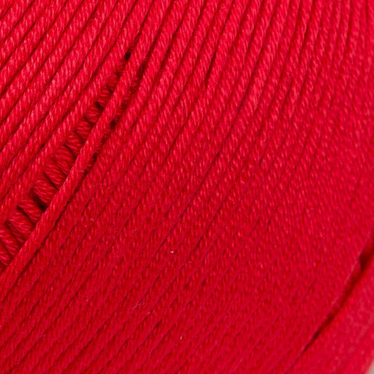 La Mia Mercerized Cotton Kırmızı El Örgü İpi - 19 - 33597 - UcuzaGeliyor