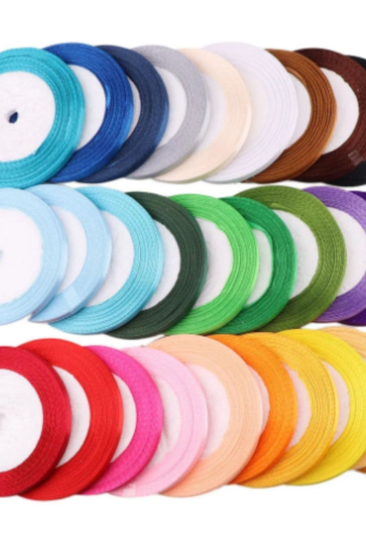 Saten Kurdele 6 mm Mint 10 Metre - UcuzaGeliyor