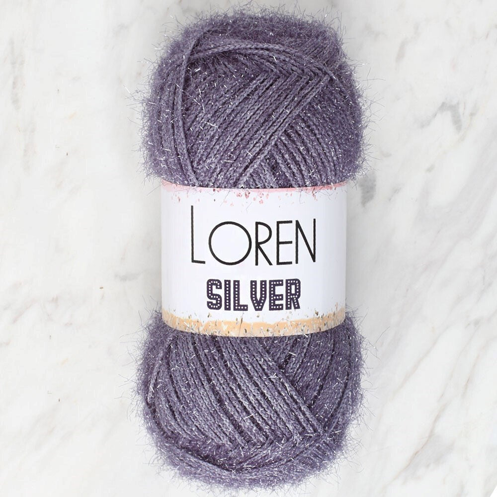 Loren Silver Antrasit El Örgü İpi - RS0036 - 34098 - UcuzaGeliyor