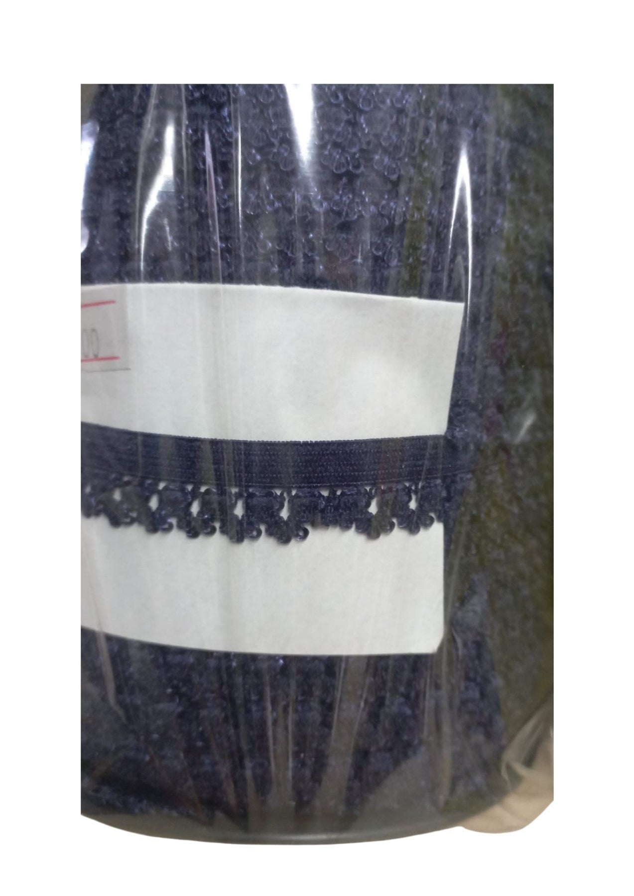 Çamaşır Lastiği Dantelli 1 cm 1 Metre Lacivert - UcuzaGeliyor