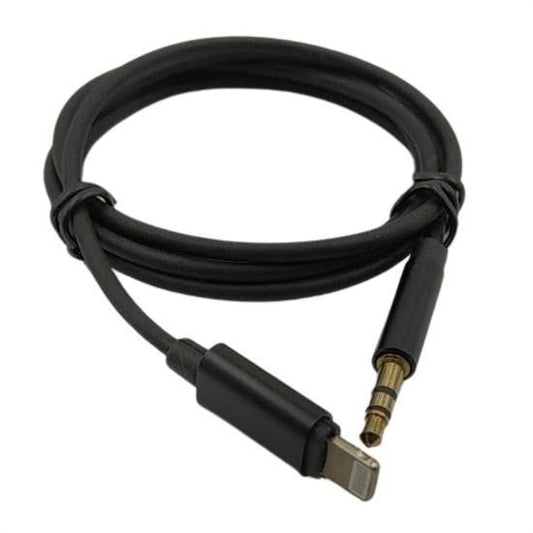 BUFFER® iPhone Lightning Aux Araç Dönüştürücü Ses Kablosu 35 mm Jack Girişli - UcuzaGeliyor