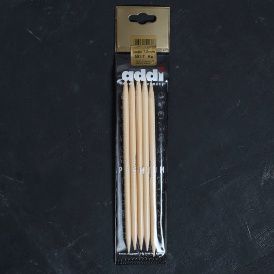 Addi Bambus 7 Mm 20 Cm Bambu Çorap Şişi - 501-7 - UcuzaGeliyor