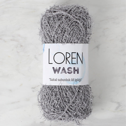 Loren Wash Gri El Örgü İpi - R082 - 34018 - UcuzaGeliyor