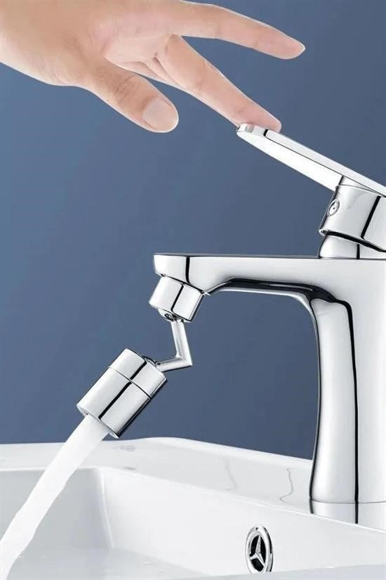 BUFFER®  720 Derece Dönebilen 4 Filtreli Tüm Musluk Tipleri İle Uyumlu Montaj Aparatlı Musluk Başlık