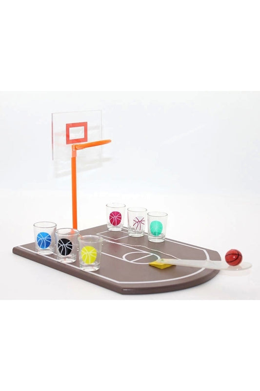 Basket Potalı Eğlenceli Shot Bardak Oyunu – Parti ve Hediye İçin