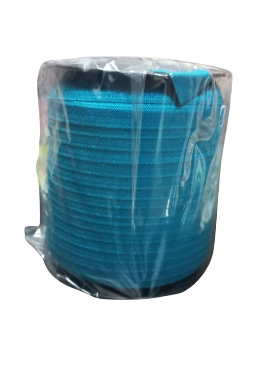 Çamaşır Lastiği Düz 1 cm  1 Metre Petrol Yeşili - UcuzaGeliyor