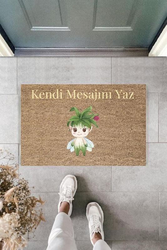 Dijital Baskı Kişiye Özel İç Kapı Dekorasyon Paspas  PS11195 - UcuzaGeliyor
