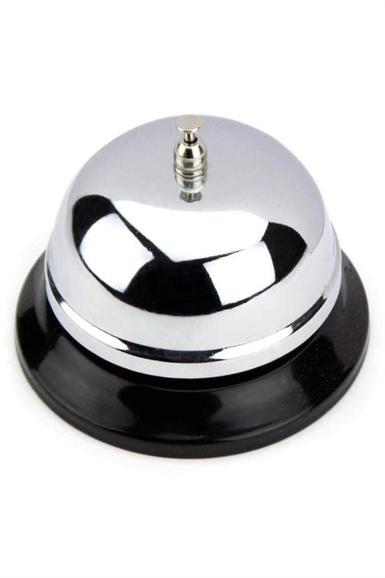 GENEL® Masaüstü Dekoratif Otel Resepsiyon Görevli Çağırma Zili Çanı
