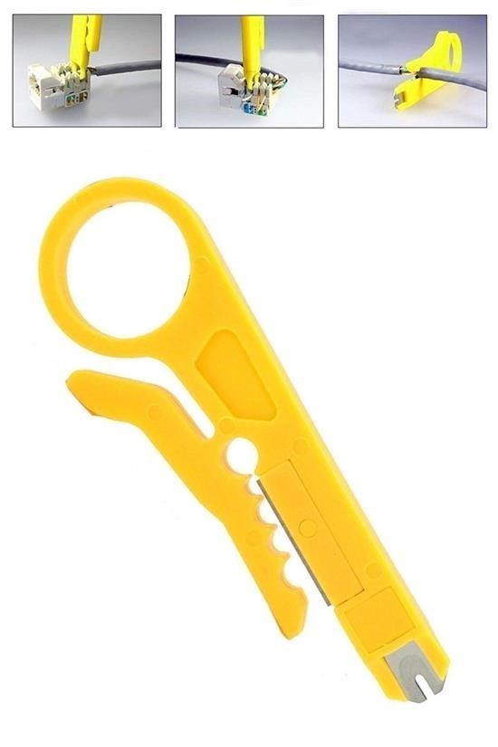 GENEL® 3ü 1 Arada Modüler Kablo Sıkma,Soyma ve Kesme Pensesi