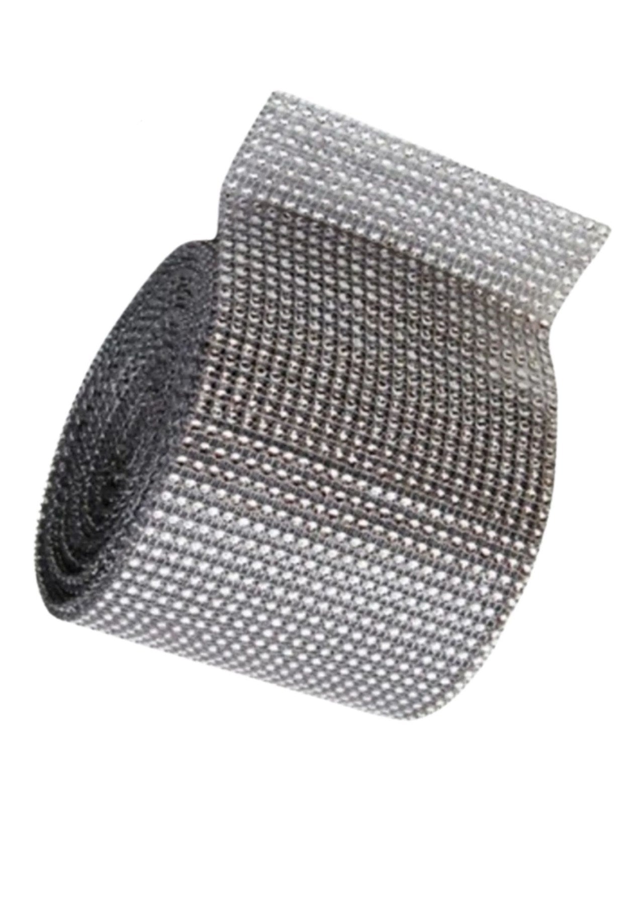 Sıralı Taş Şerit 24'lü Gümüş 10 Metre