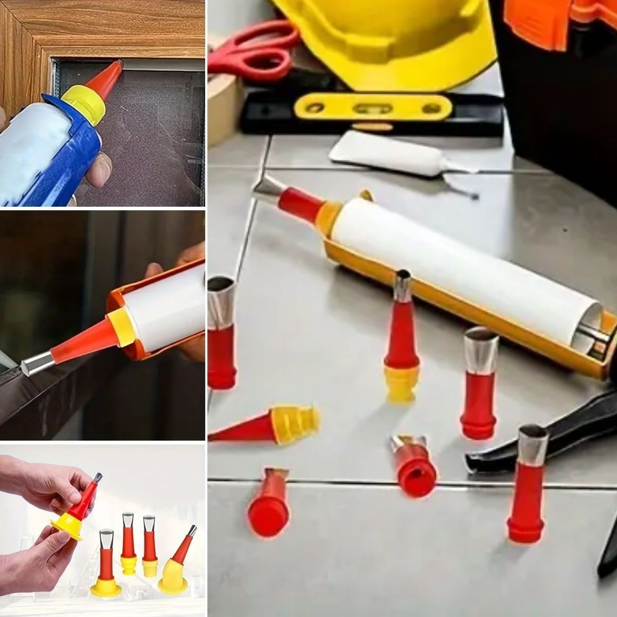 GENEL®30 Parça Silikon Kalafat Mastik Alet Seti Mastik Ucu - UcuzaGeliyor