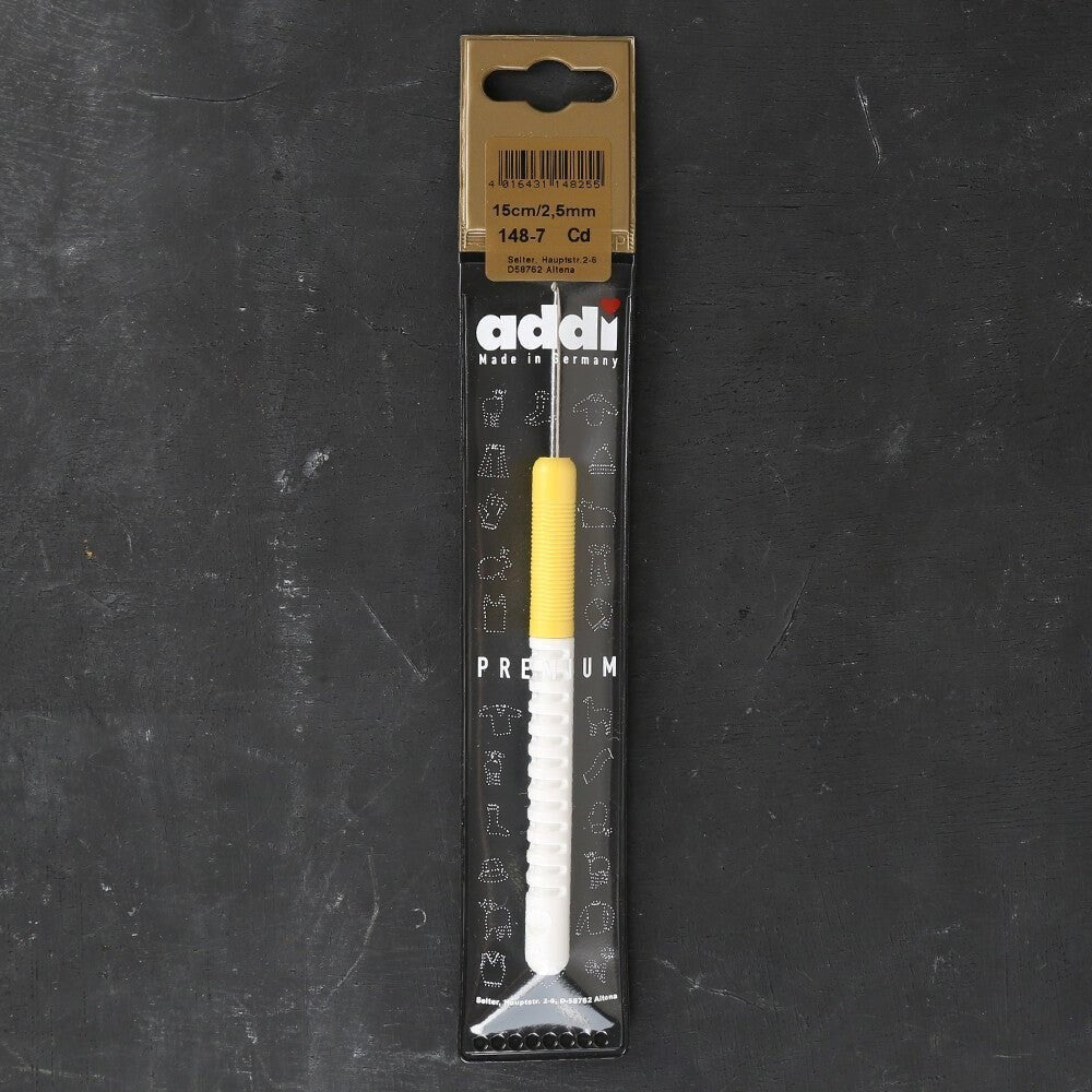 Addi 2,5 Mm 15 Cm Plastik Saplı Yün Tığ - 148-7 - UcuzaGeliyor