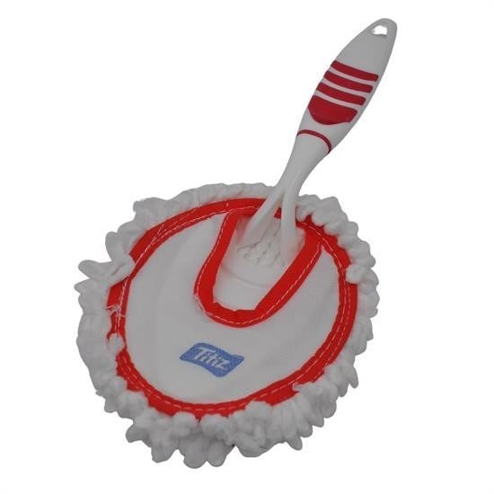 BUFFER® Mikrofiber Duster Toz Leke Kir Alıcı Temizleyici Tutacaklı Temizlik Bezi Aparatı Malzemesi - UcuzaGeliyor