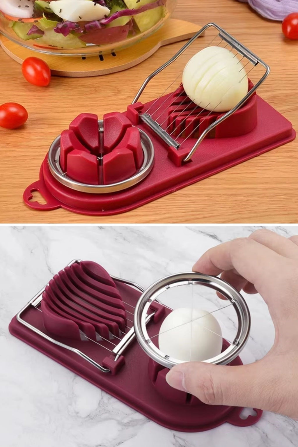 GENEL® Çok Fonksiyonlu Eşit Yumurta ,Meyve Dilimleyici Kesici Aparat