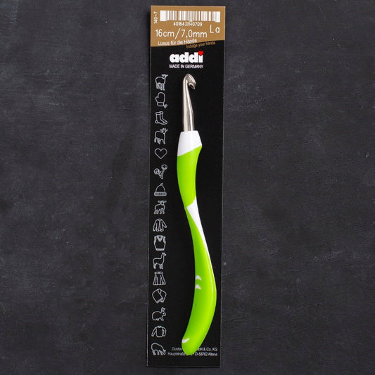 Addi Swing 7mm 16cm Yeşil Ergonomik Yün Tığ - 140- - UcuzaGeliyor